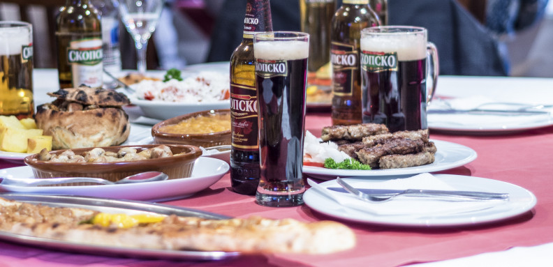 vkusot na makedonija skopsko pivo i hrana