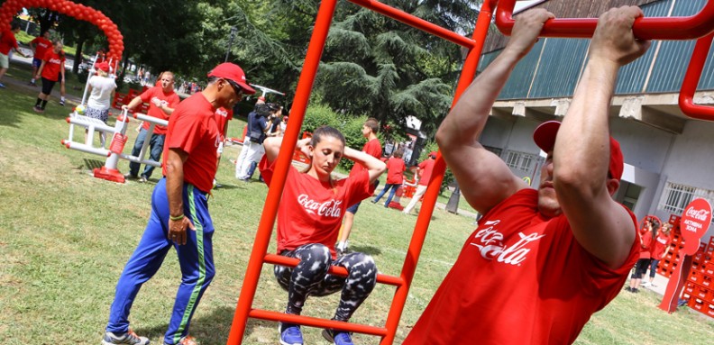 coca cola aktivna zona gazi baba