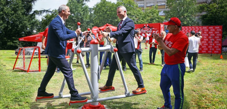 coca cola aktivna zona gazi baba