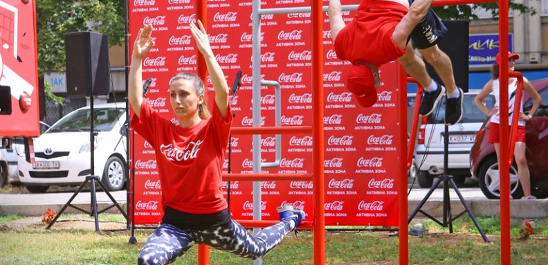coca cola aktivna zona gazi baba