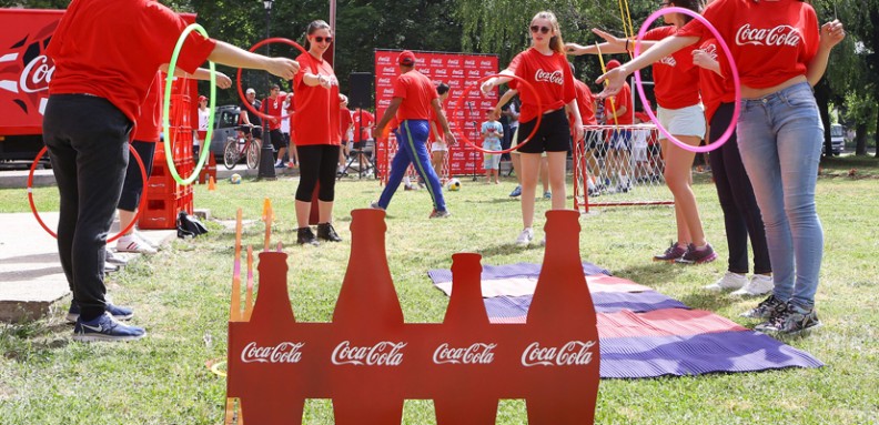 coca cola aktivna zona gazi baba