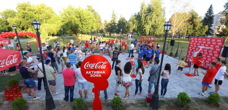coca cola aktivna zona strumica