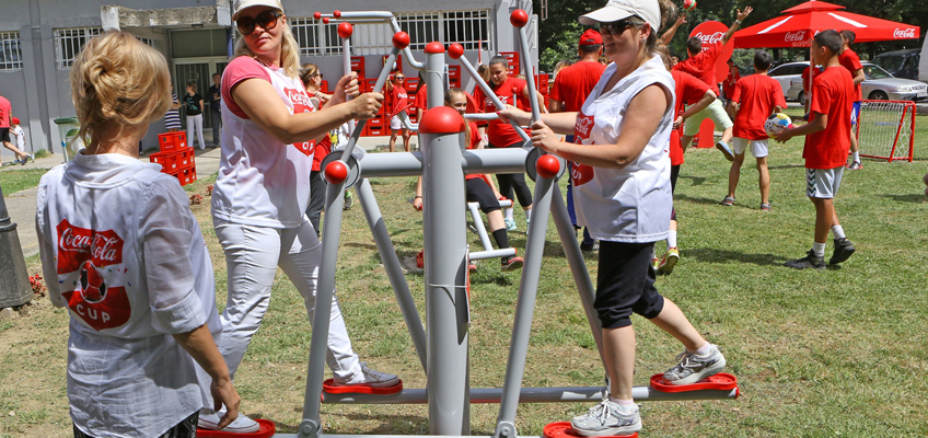 coca cola aktivna zona gazi baba