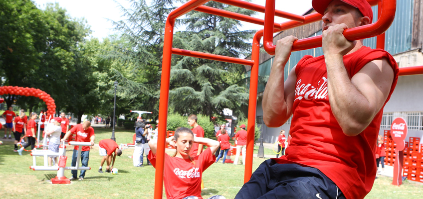 coca cola aktivna zona gazi baba