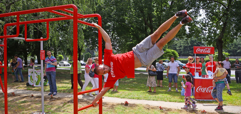 coca cola aktivna zona gazi baba