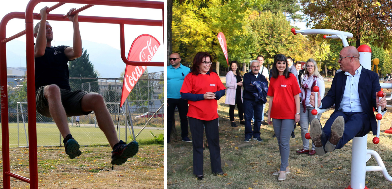 coca cola aktivna zona vo bitola 2018 donacija