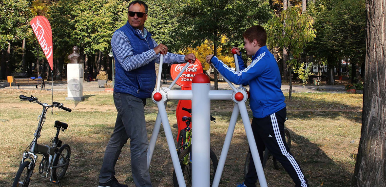 coca cola aktivna zona vo bitola 2018 donacija